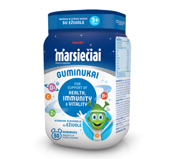 Marsiečių guminukai su ežiuole