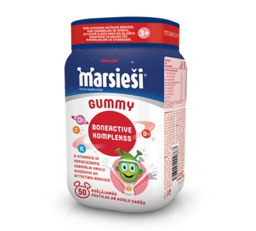Marsieši® Gummy ar BoneActive kompleksu