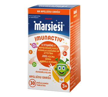 Marsieši® Imunactiv ar apelsīnu garšu